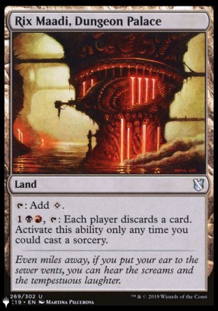 Rix Maadi, Dungeon Palace [The List] | North Game Den