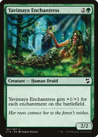 Yavimaya Enchantress [Commander 2018] | North Game Den