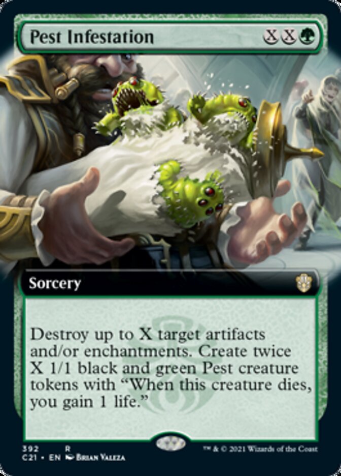 Pest Infestation (Extended) [Commander 2021] | North Game Den