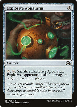 Explosive Apparatus [Shadows over Innistrad] | North Game Den