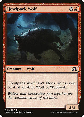 Howlpack Wolf [Shadows over Innistrad] | North Game Den