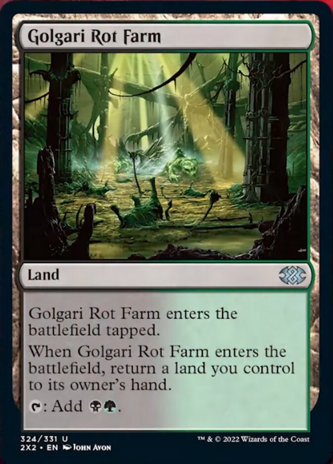 Golgari Rot Farm [Double Masters 2022] | North Game Den