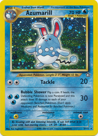 Azumarill (2/111) [Neo Genesis Unlimited] | North Game Den