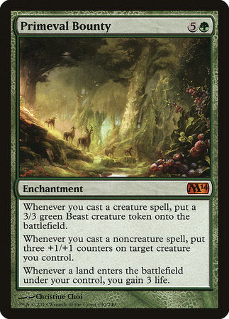 Primeval Bounty [Magic 2014] | North Game Den