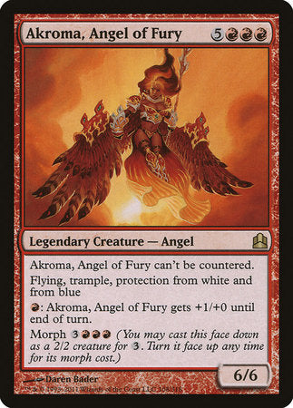 Akroma, Angel of Fury [Commander 2011] | North Game Den