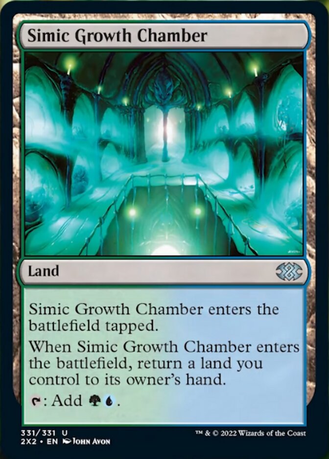 Simic Growth Chamber [Double Masters 2022] | North Game Den