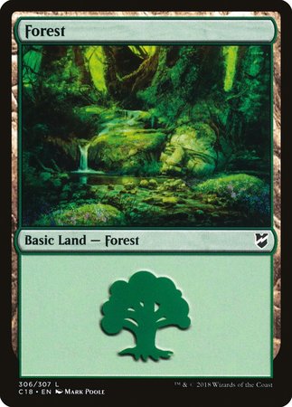 Forest (306) [Commander 2018] | North Game Den