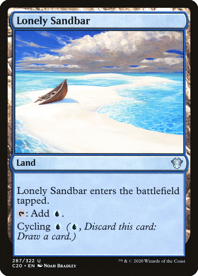Lonely Sandbar [Commander 2020] | North Game Den