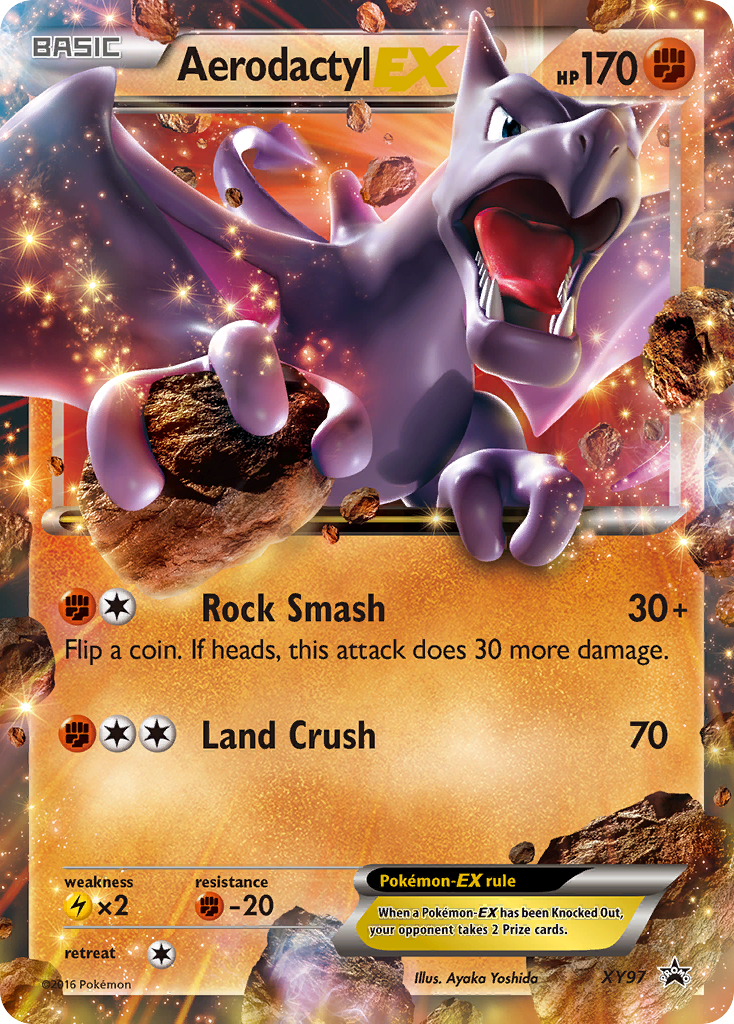 Aerodactyl EX (XY97) [XY: Black Star Promos] | North Game Den