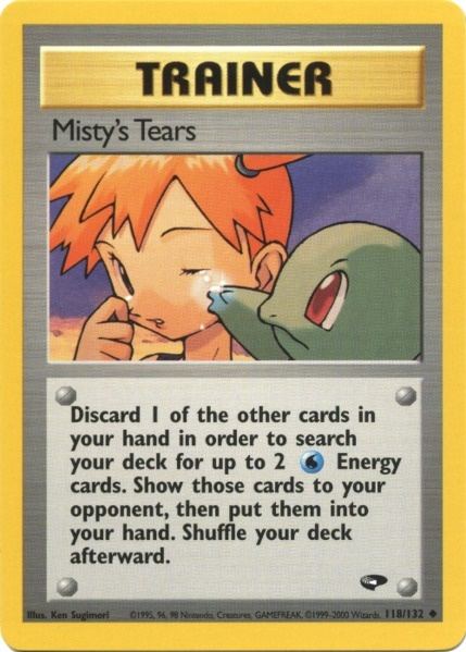 Misty's Tears (118/132) [Gym Challenge Unlimited] | North Game Den