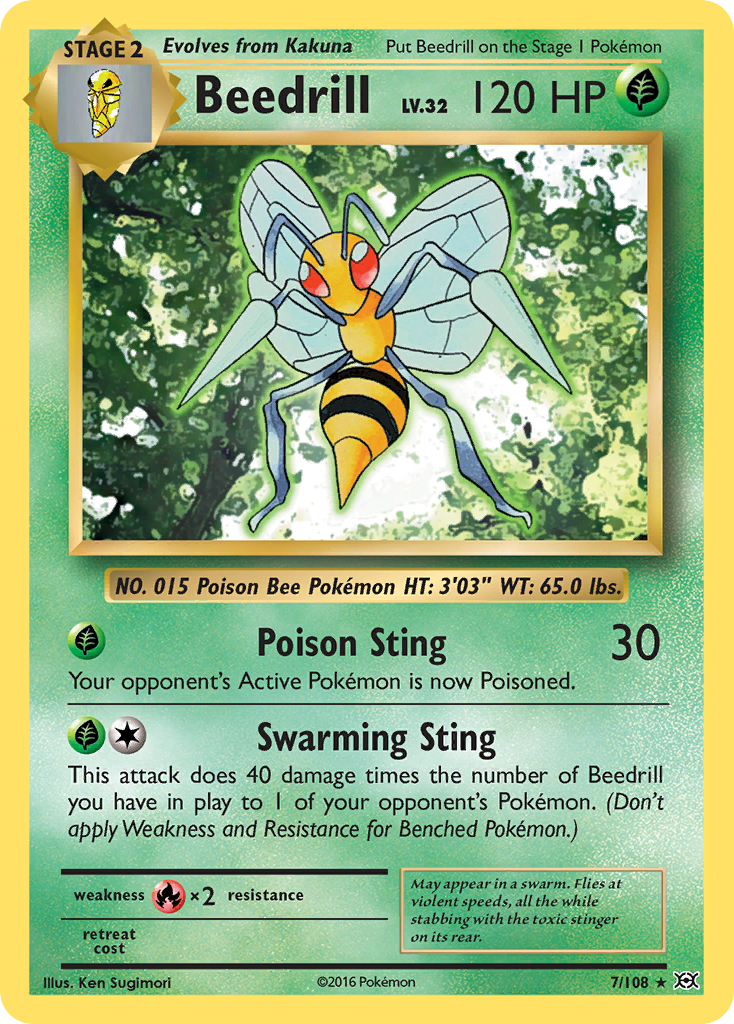 Beedrill (7/108) [XY: Evolutions] | North Game Den