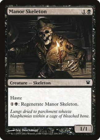 Manor Skeleton [Innistrad] | North Game Den