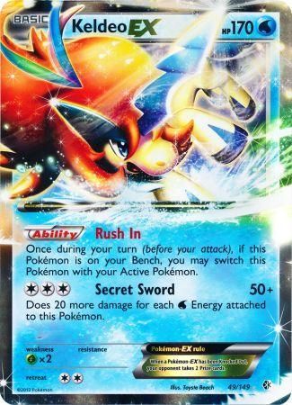 Keldeo EX (49/149) (Jumbo Card) [Black & White: Boundaries Crossed] | North Game Den