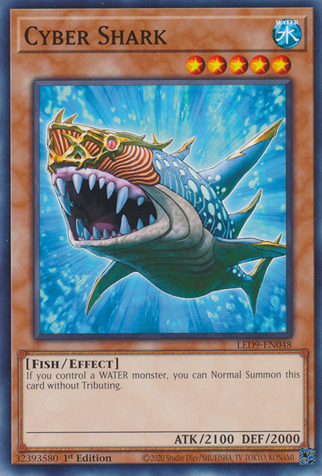 Cyber Shark [LED9-EN048] Common | North Game Den