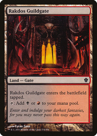 Rakdos Guildgate [Commander 2013] | North Game Den