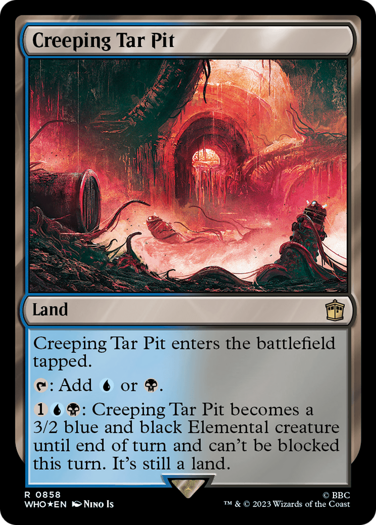 Creeping Tar Pit (Surge Foil) [Doctor Who] | North Game Den