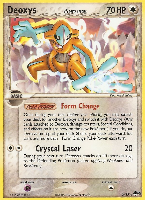 Deoxys (2/17) (Delta Species) [POP Series 4] | North Game Den