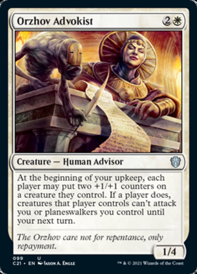 Orzhov Advokist [Commander 2021] | North Game Den