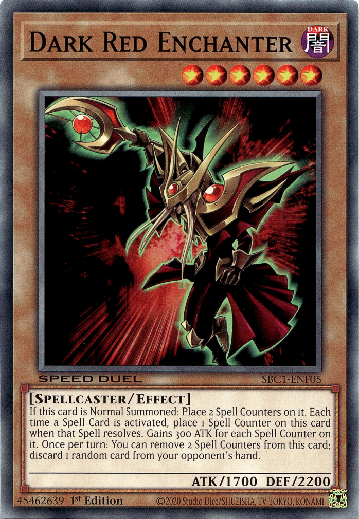 Dark Red Enchanter [SBC1-ENF05] Common | North Game Den