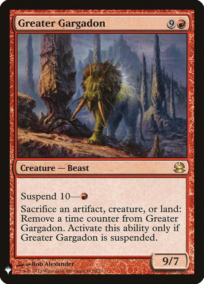 Greater Gargadon [Mystery Booster] | North Game Den