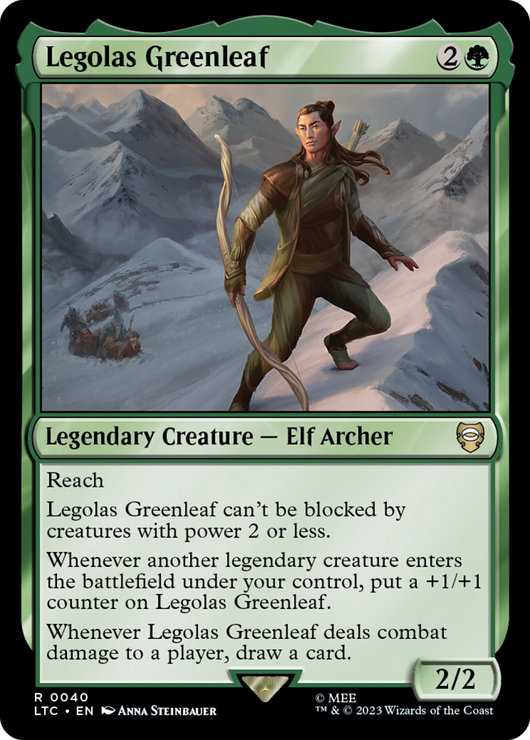 Legolas Greenleaf [The Lord of the Rings: Tales of Middle-Earth Commander] | North Game Den