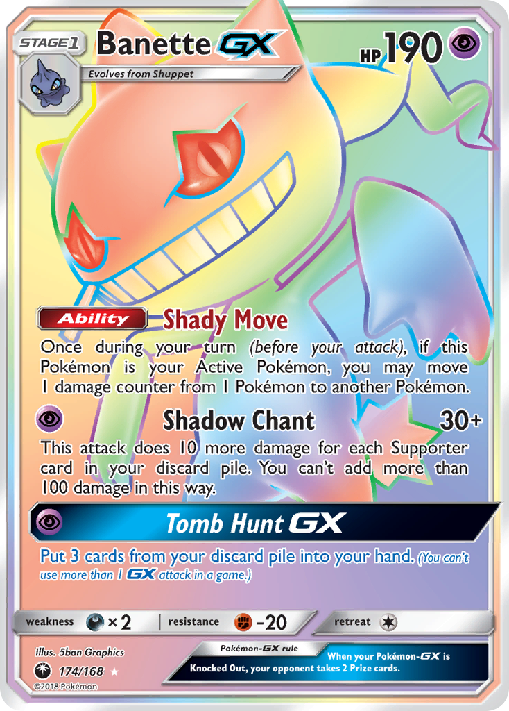 Banette GX (174/168) [Sun & Moon: Celestial Storm] | North Game Den