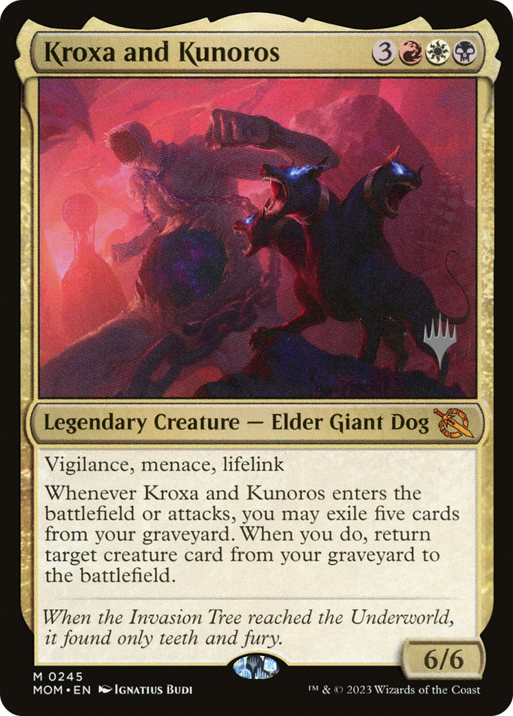 Kroxa and Kunoros (Promo Pack) [March of the Machine Promos] | North Game Den