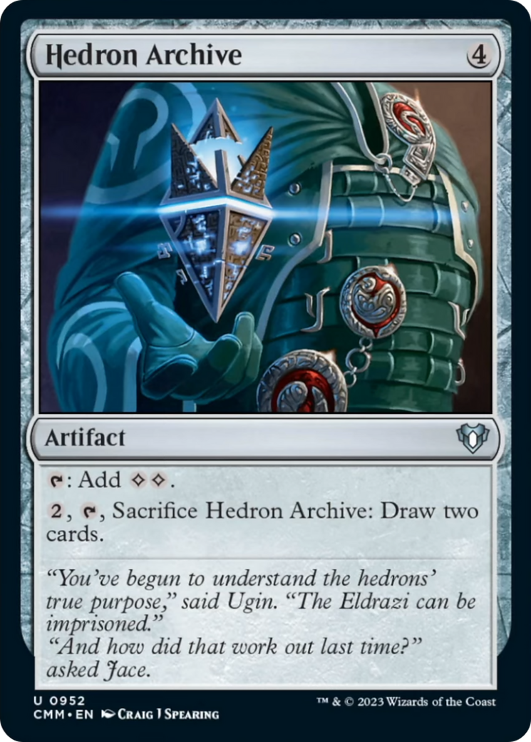 Hedron Archive [Commander Masters] | North Game Den