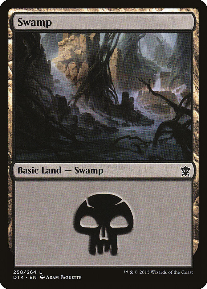 Swamp (258) [Dragons of Tarkir] | North Game Den