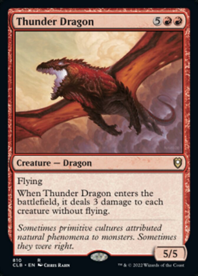 Thunder Dragon [Commander Legends: Battle for Baldur's Gate] | North Game Den