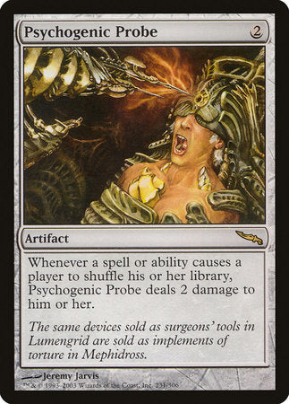 Psychogenic Probe [Mirrodin] | North Game Den