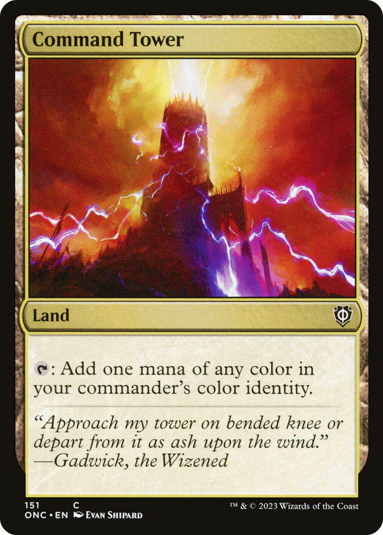 Command Tower [Phyrexia: All Will Be One Commander] | North Game Den