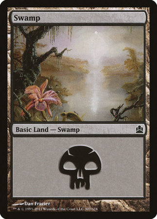 Swamp (307) [Commander 2011] | North Game Den