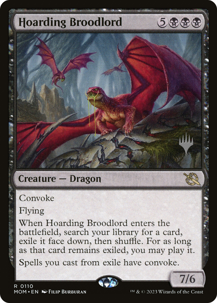 Hoarding Broodlord (Promo Pack) [March of the Machine Promos] | North Game Den