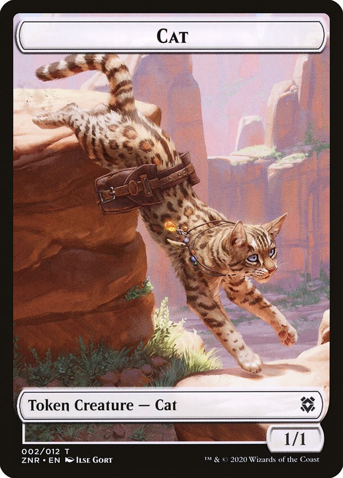 Cat Token [Zendikar Rising] | North Game Den