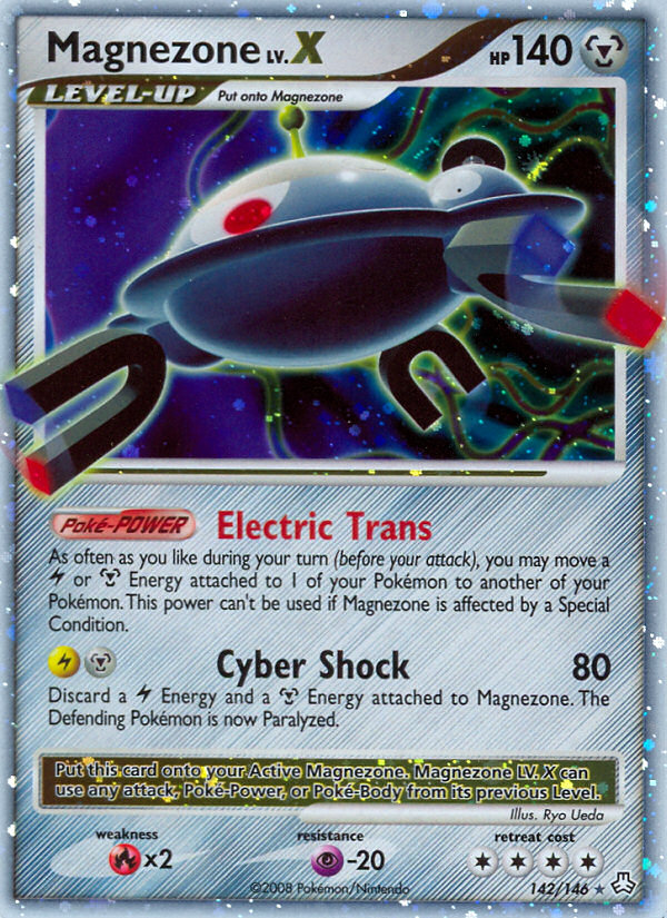 Magnezone LV.X (142/146) [Diamond & Pearl: Legends Awakened] | North Game Den