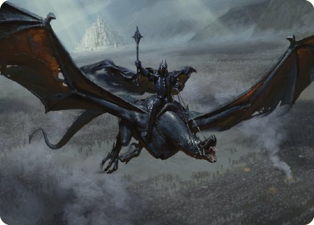 Lord of the Nazgul Art Card [The Lord of the Rings: Tales of Middle-earth Art Series] | North Game Den