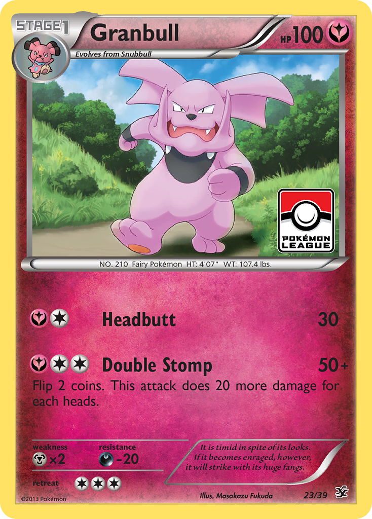 Granbull (23/39) [XY: Kalos Starter Set] | North Game Den