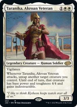 Taranika, Akroan Veteran [Jumpstart 2022] | North Game Den