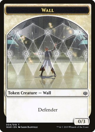 Wall Token [War of the Spark Tokens] | North Game Den