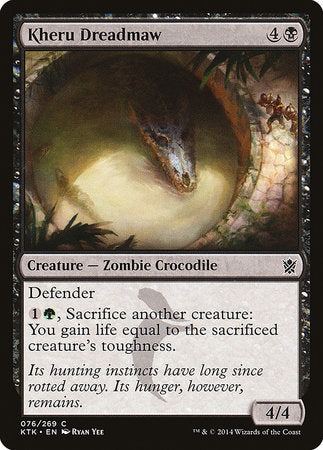 Kheru Dreadmaw [Khans of Tarkir] | North Game Den