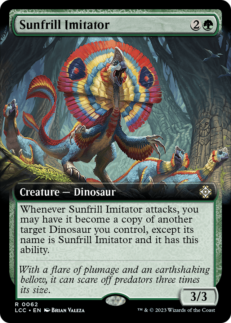 Sunfrill Imitator (Extended Art) [The Lost Caverns of Ixalan Commander] | North Game Den