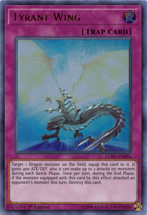 Tyrant Wing [LCKC-EN054] Ultra Rare | North Game Den