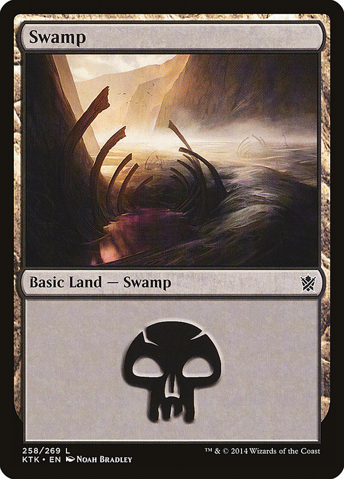 Swamp (258) [Khans of Tarkir] | North Game Den