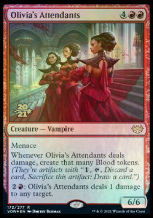 Olivia's Attendants [Innistrad: Crimson Vow Prerelease Promos] | North Game Den