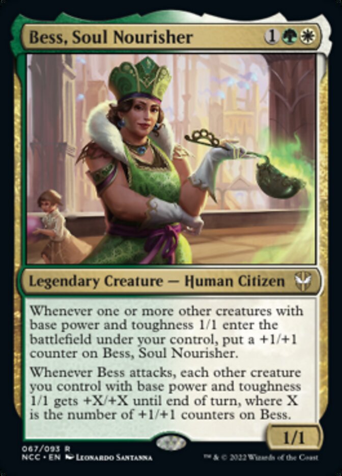 Bess, Soul Nourisher [Streets of New Capenna Commander] | North Game Den