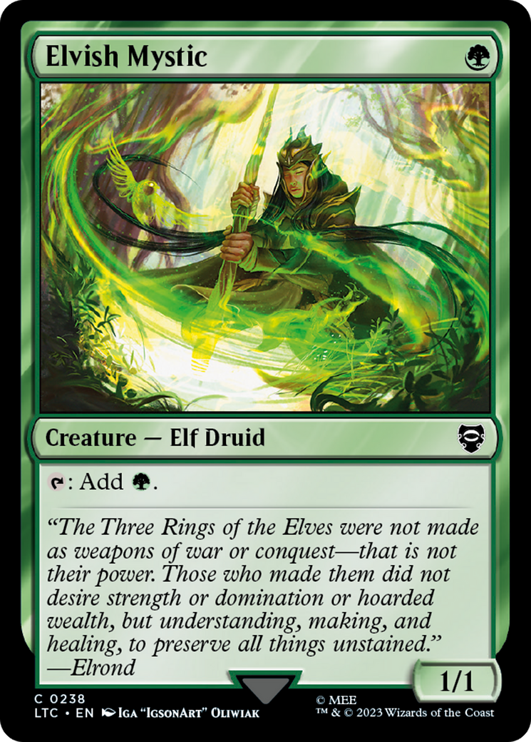 Elvish Mystic [The Lord of the Rings: Tales of Middle-Earth Commander] | North Game Den