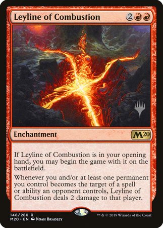 Leyline of Combustion [Core Set 2020 Promos] | North Game Den