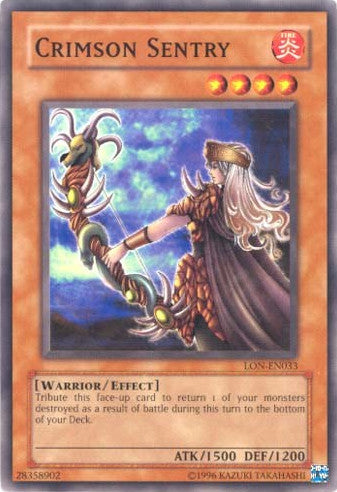 Crimson Sentry [LON-EN033] Common | North Game Den