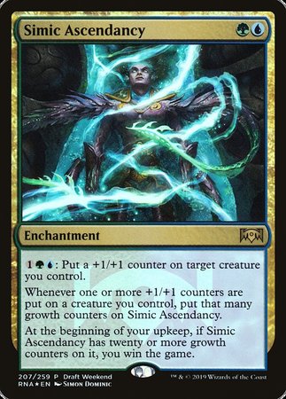 Simic Ascendancy [Ravnica Allegiance Promos] | North Game Den